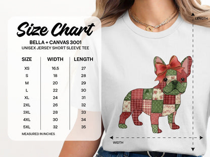 French Bulldog Patchwork Design Short Sleeve Tee product