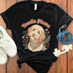 Doodle Mama Cute Dog Lover Graphic T-shirt