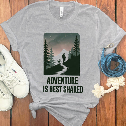 Adventure Is Best Shared Graphic T-Shirt product