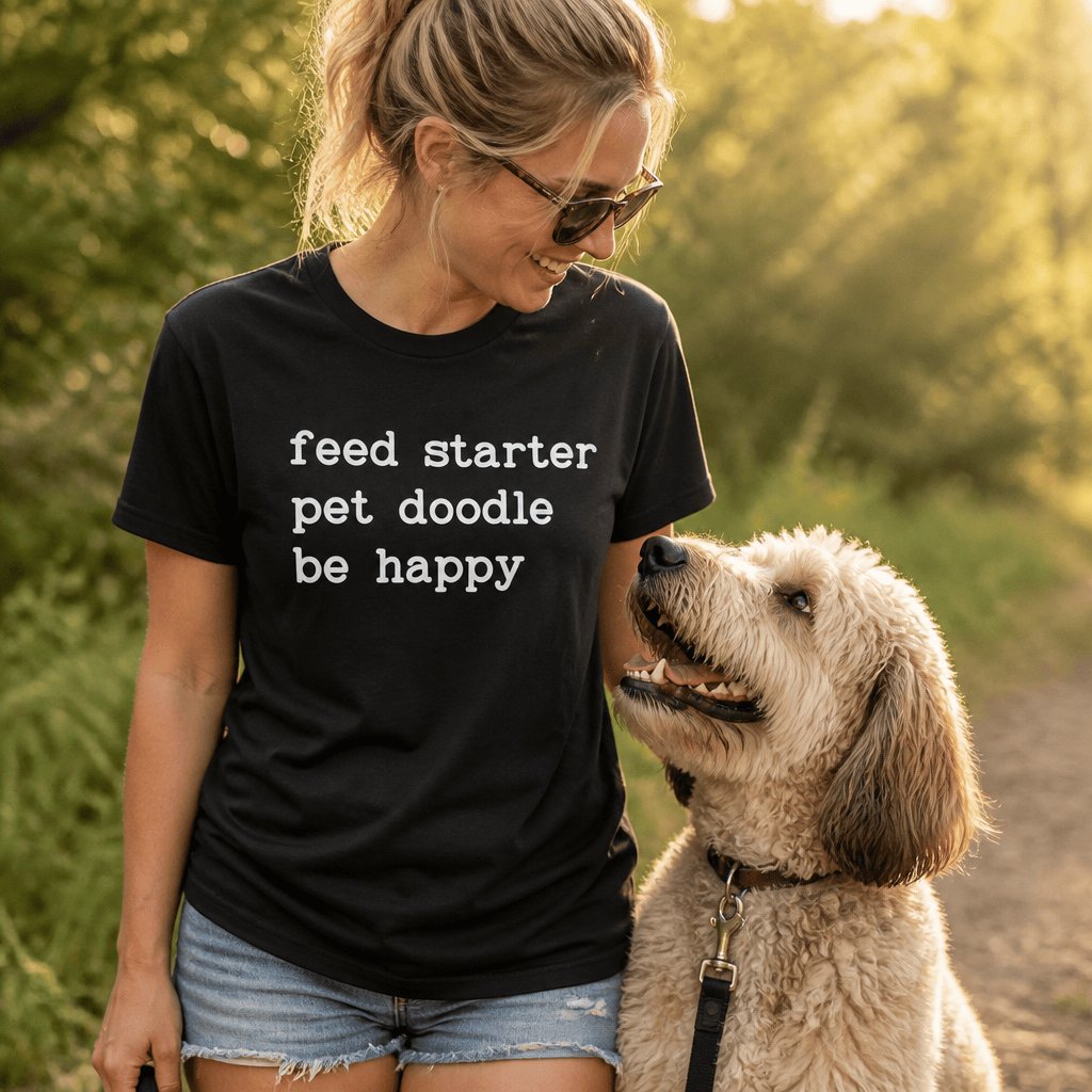 Feed Starter Doodle T-Shirt in by Puppy Jo