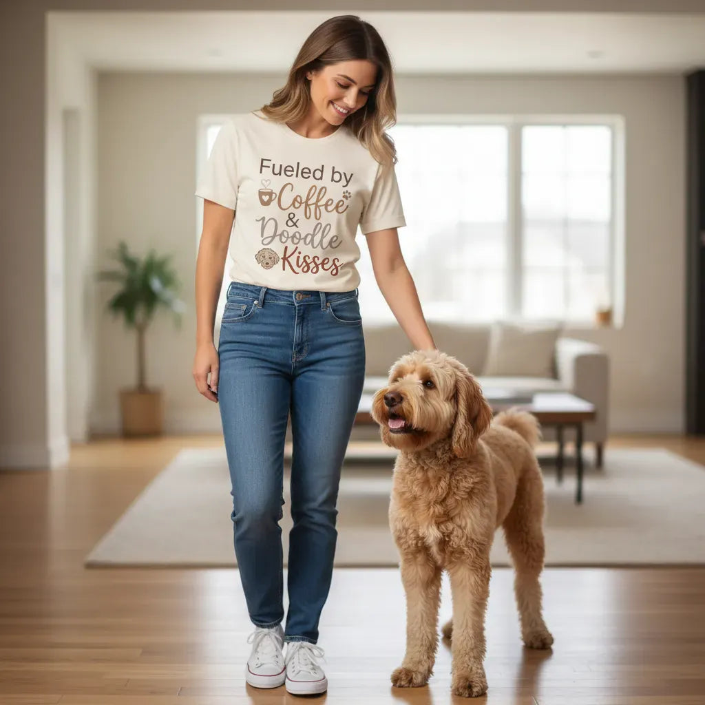 Fueled by Coffee T-Shirt in by Puppy Jo