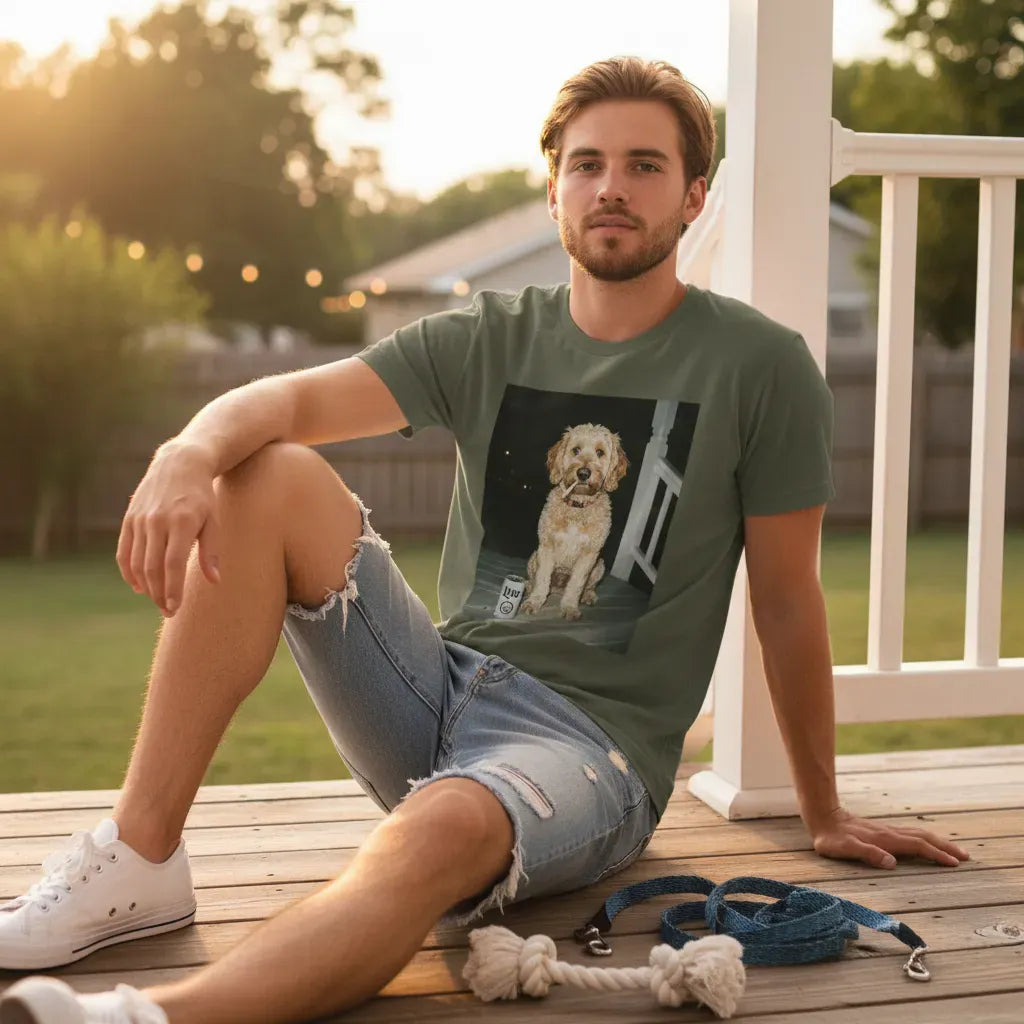 Funny Goldendoodle Meme T-Shirt in by Puppy Jo