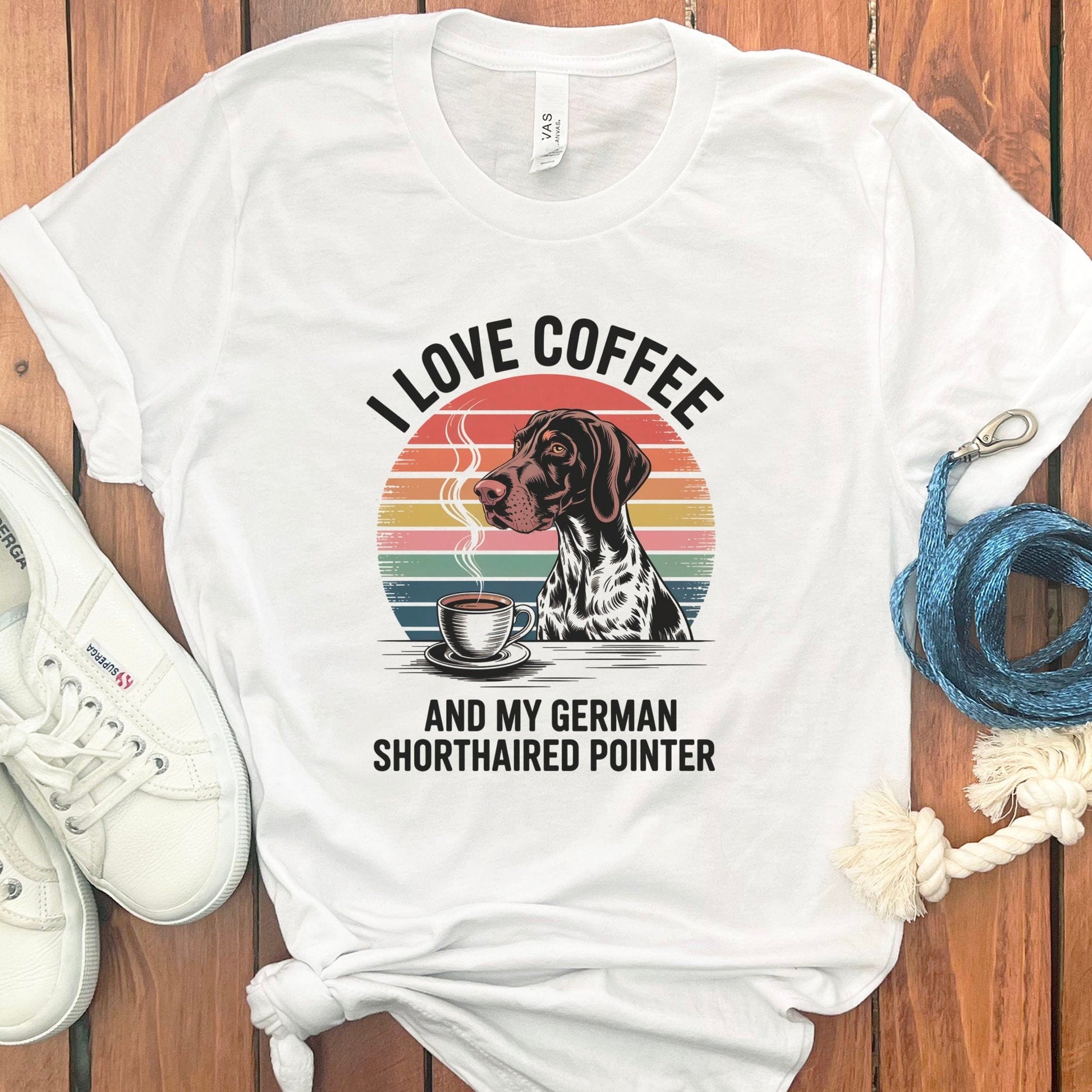 I Love Coffee And My German Shorthaired Pointer product type