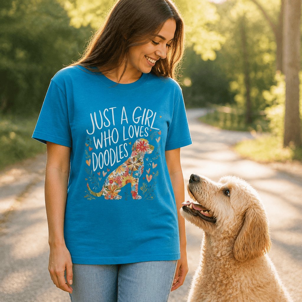 Girl Loves Doodles T-Shirt in by Puppy Jo