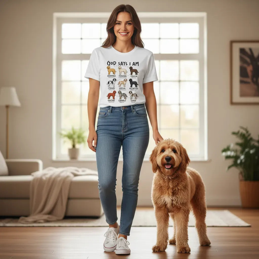 God Doodle T-Shirt in by Puppy Jo