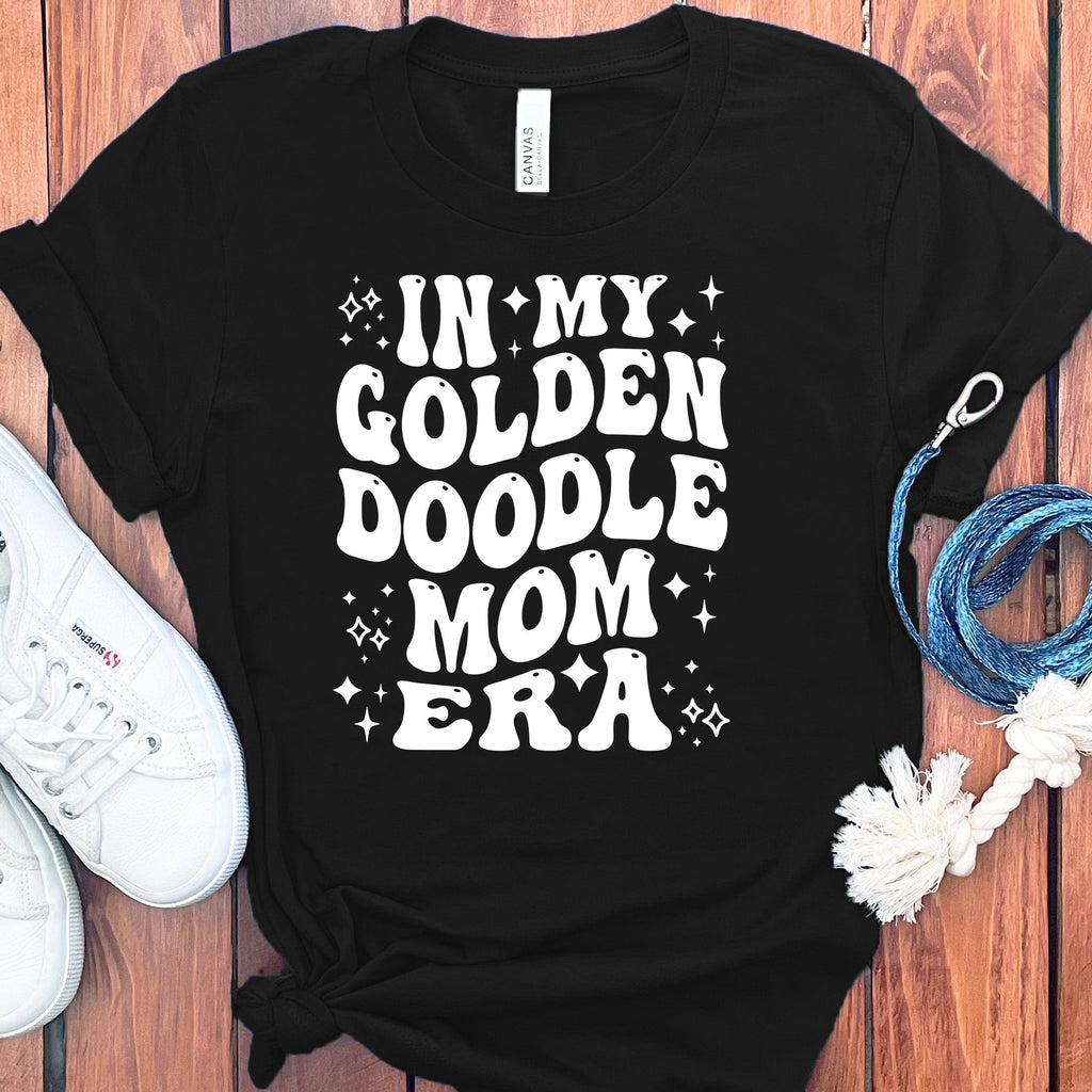 Golden Doodle Era T-Shirt in Black / S by Puppy Jo