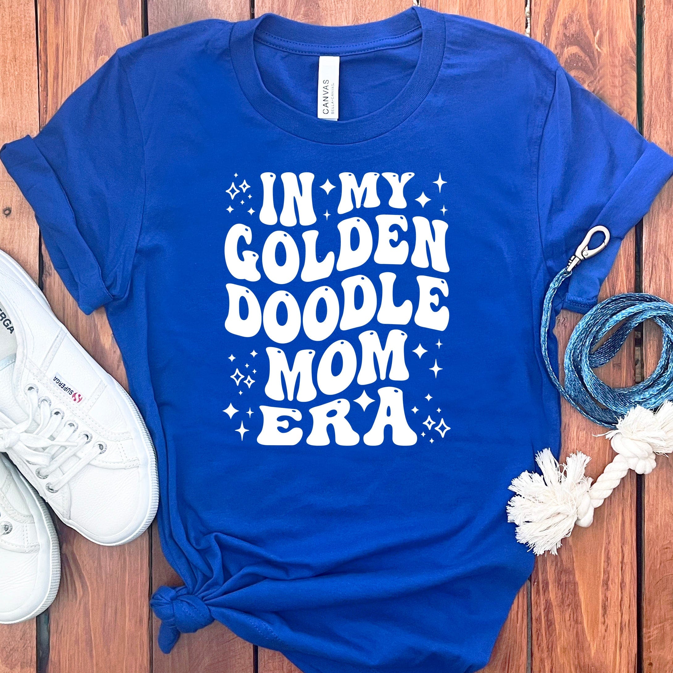 Golden Doodle Era T-Shirt in True Royal / S by Puppy Jo