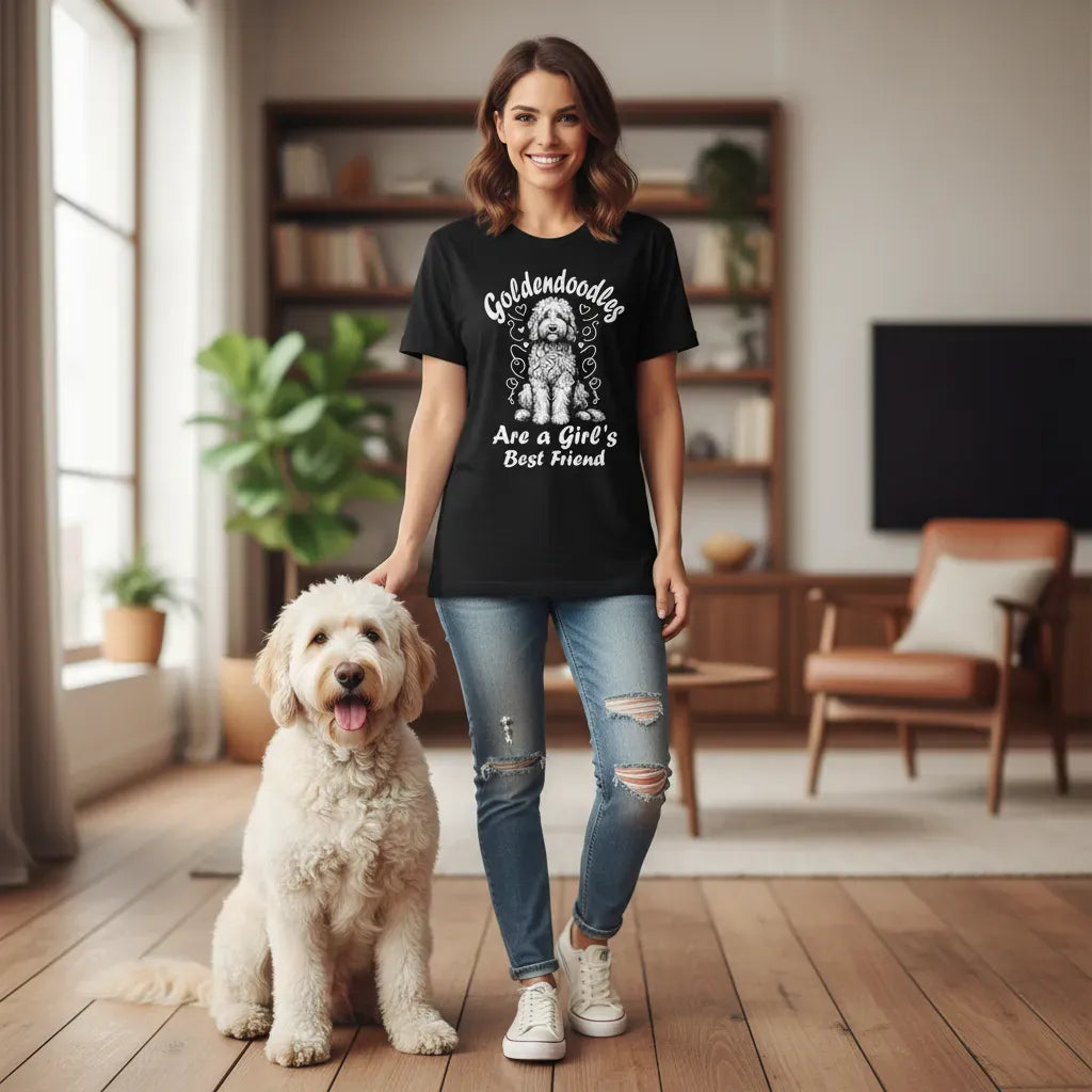 Goldendoodle Best Friend T-Shirt in by Puppy Jo