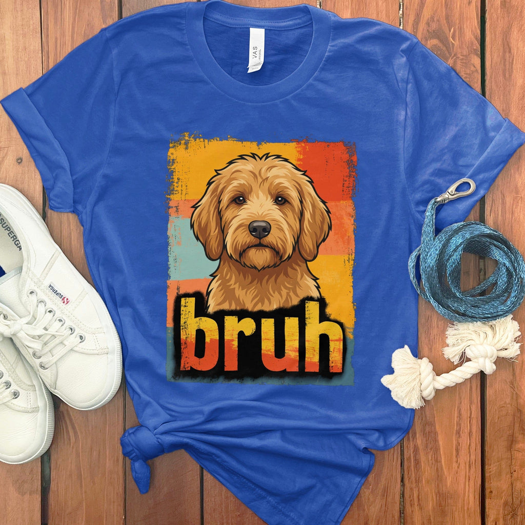 Goldendoodle Bruh T-Shirt in True Royal / S by Puppy Jo