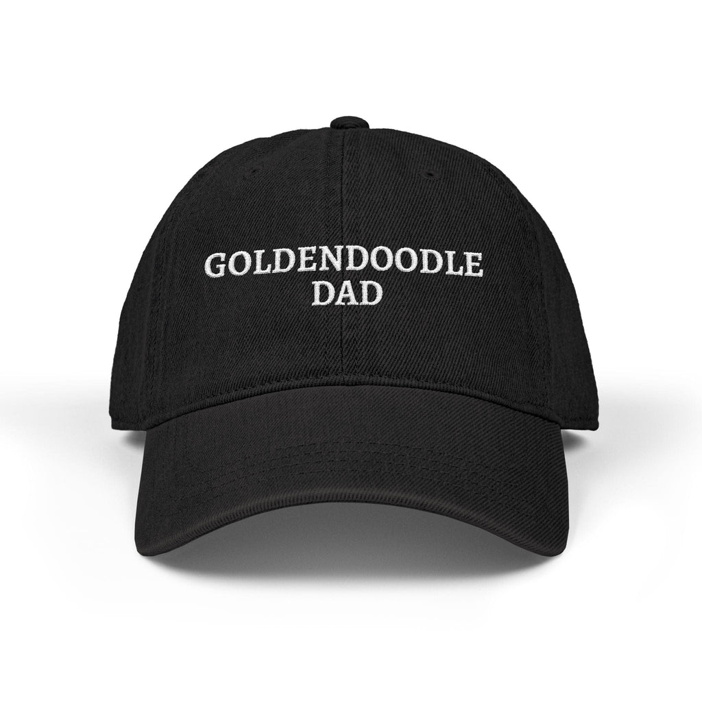 Goldendoodle Dad Hat in Black / One size by Puppy Jo
