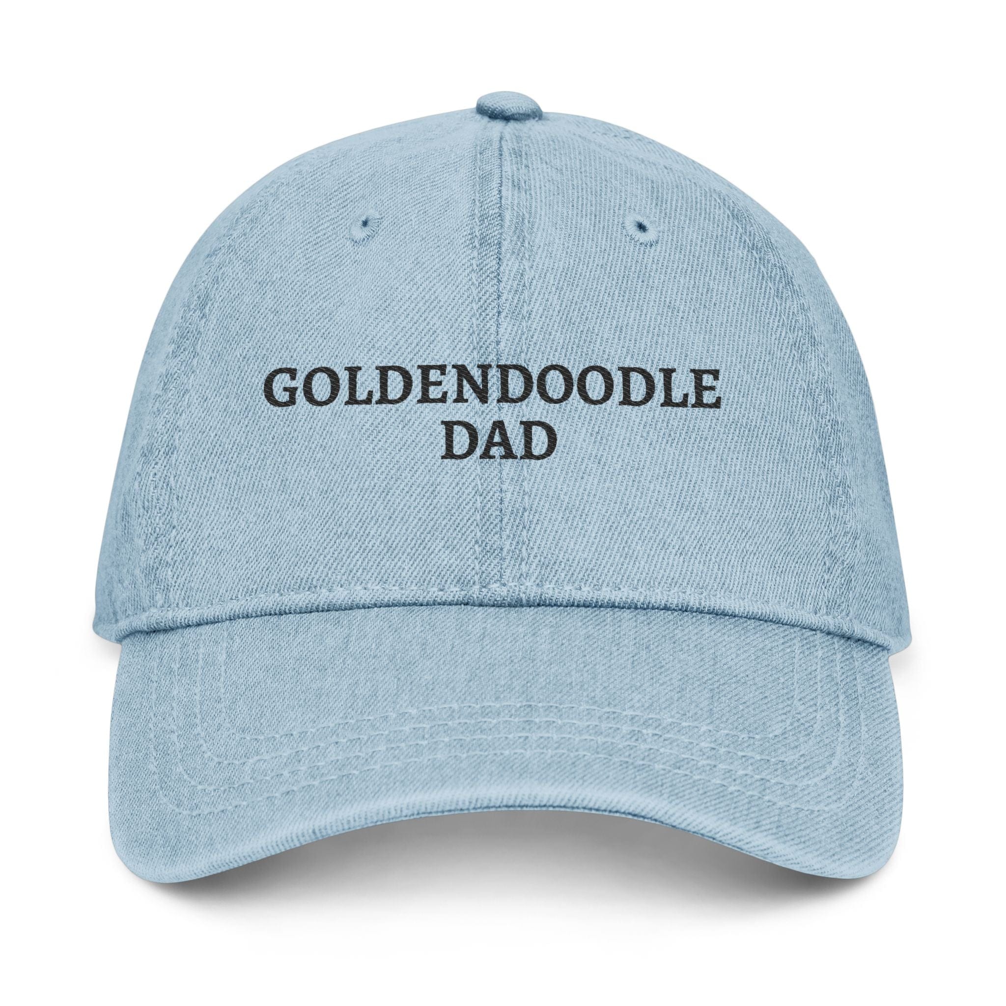 Goldendoodle Dad Hat in Light Blue / One size by Puppy Jo