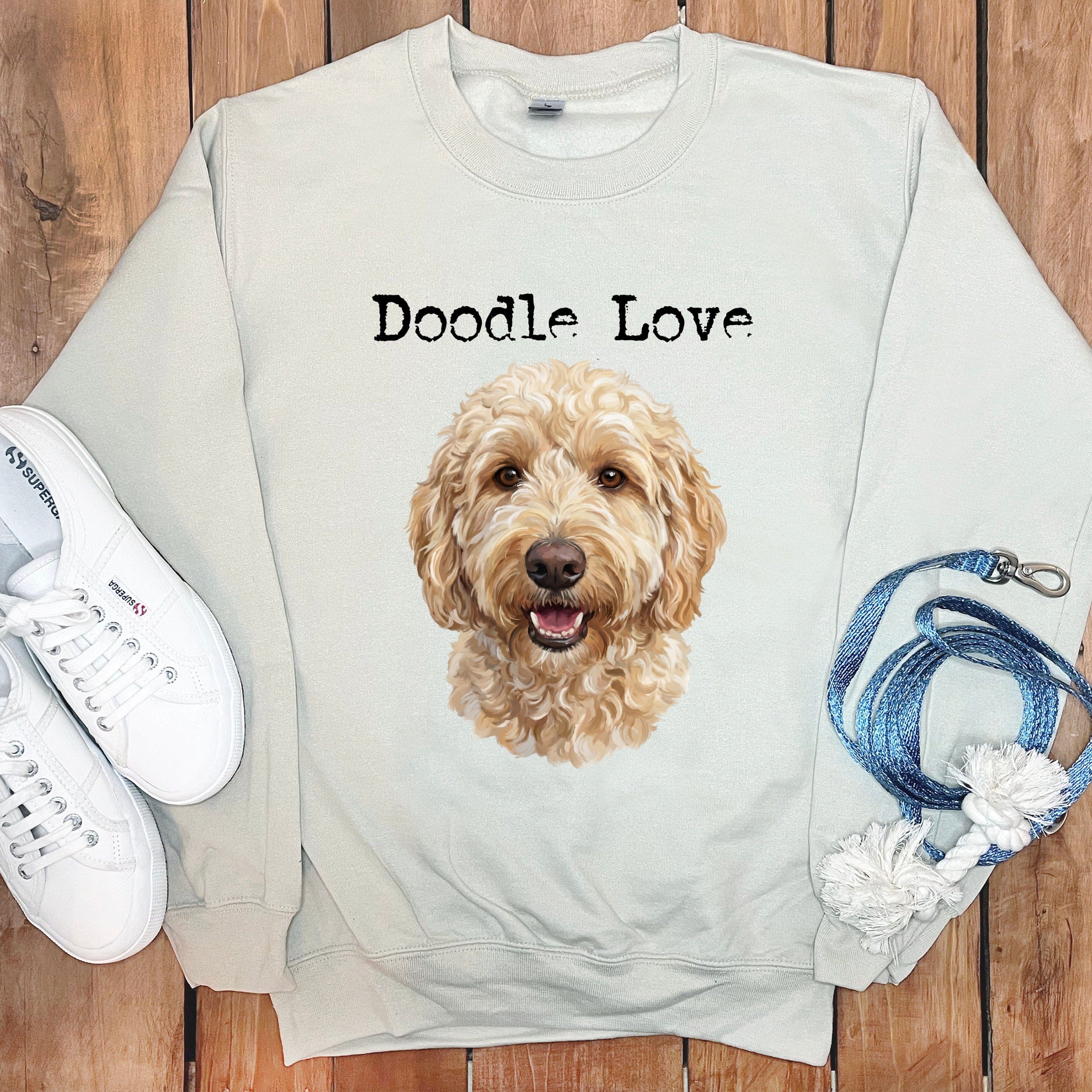 Goldendoodle Doodle Love Sweatshirt in by Puppy Jo