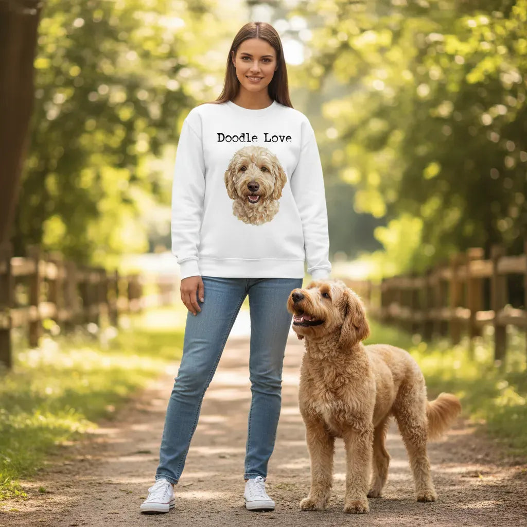 Goldendoodle Doodle Love Sweatshirt in by Puppy Jo