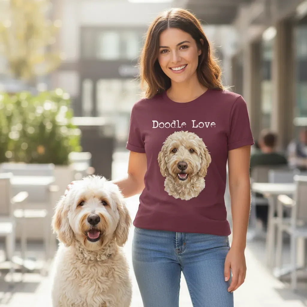 Goldendoodle Doodle Love T-Shirt in by Puppy Jo