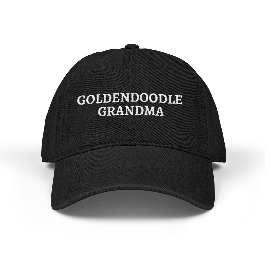 Goldendoodle Grandma Hat in Black / One size by Puppy Jo