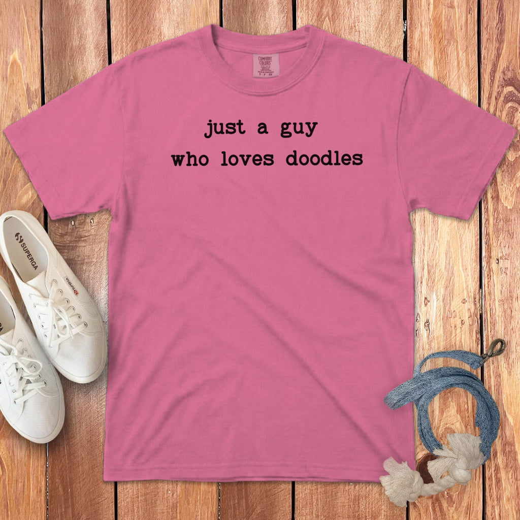 Guy Doodle Signature T-Shirt in Crunchberry / S by Puppy Jo