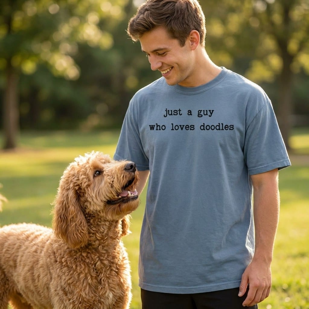 Guy Doodle Signature T-Shirt in by Puppy Jo