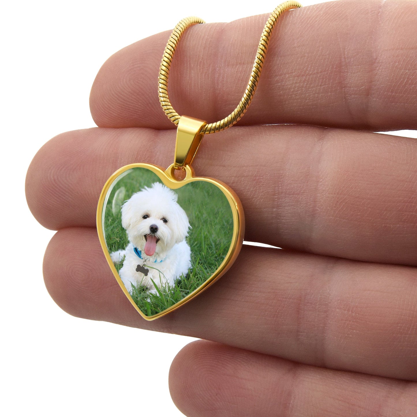 PET PHOTO NECKLACE
