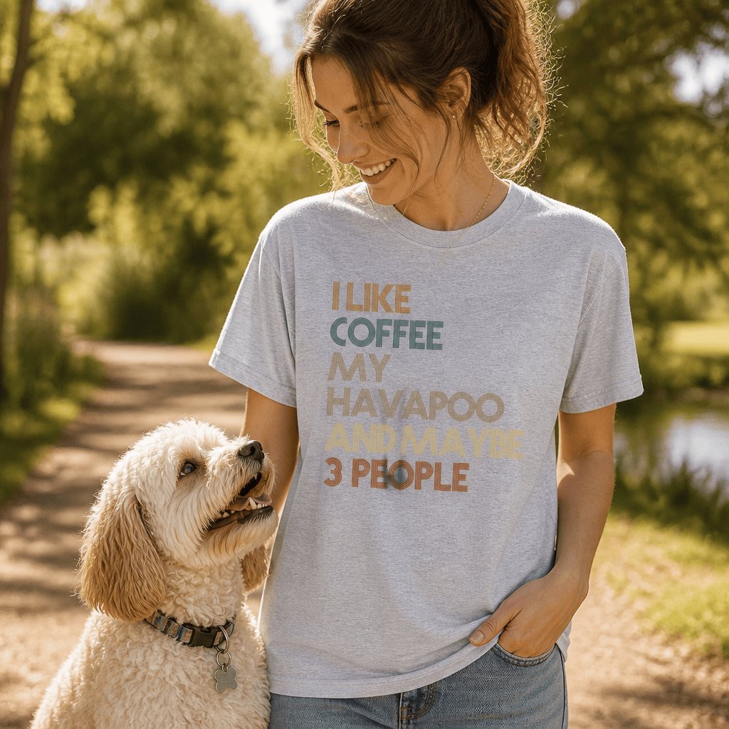 Havapoo Three People T-Shirt in by Puppy Jo