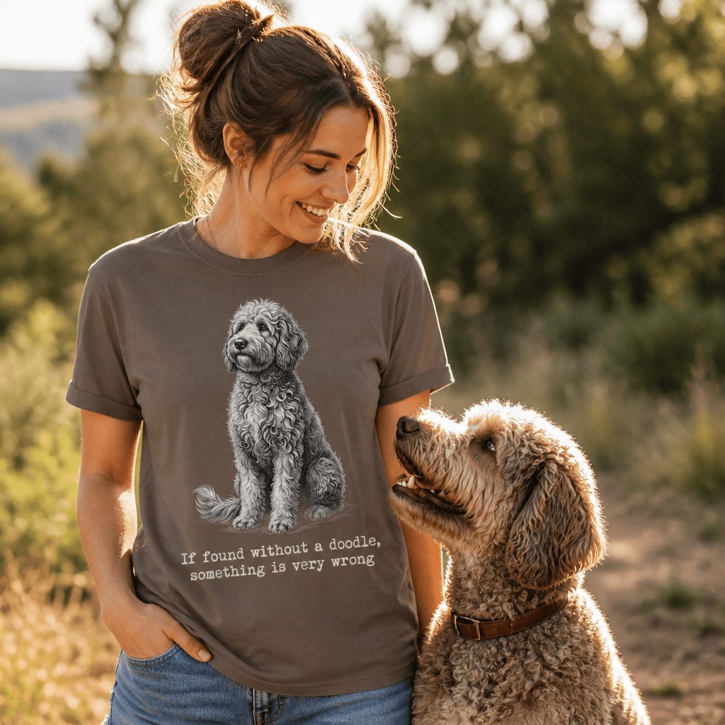 If Found Doodle Signature T-Shirt in by Puppy Jo