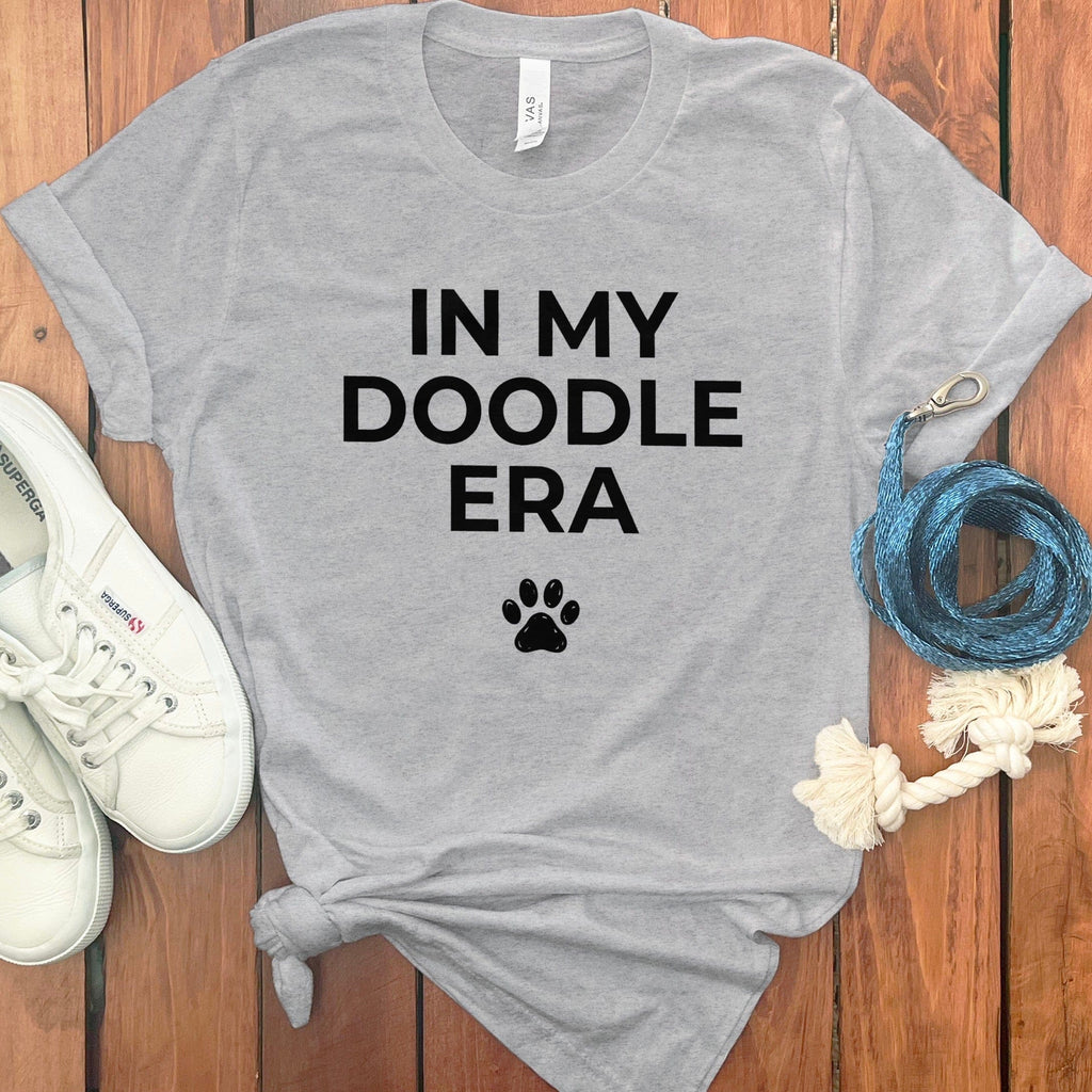 In My Doodle T-Shirt in Athletic Heather / S by Puppy Jo