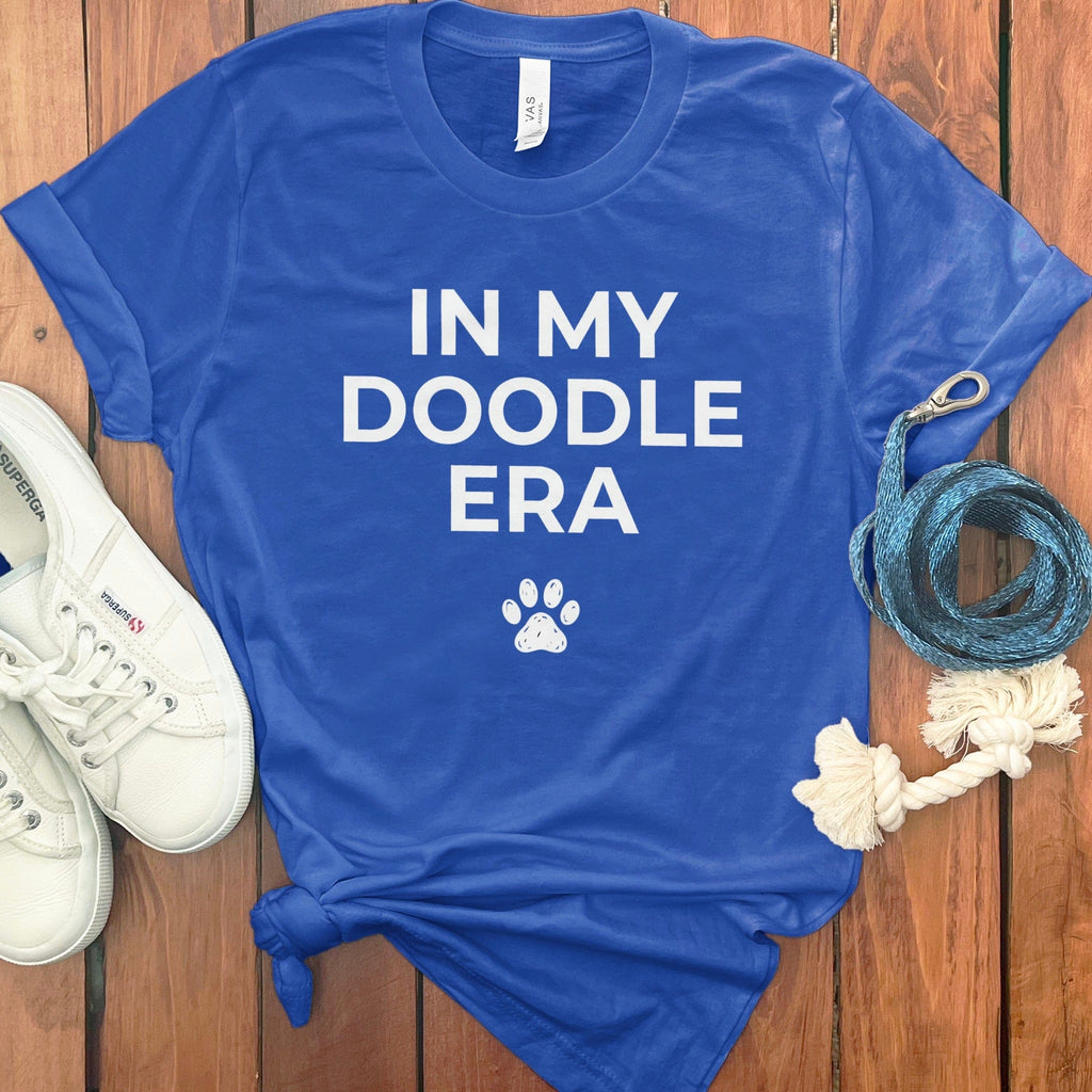 In My Doodle T-Shirt in True Royal / S by Puppy Jo