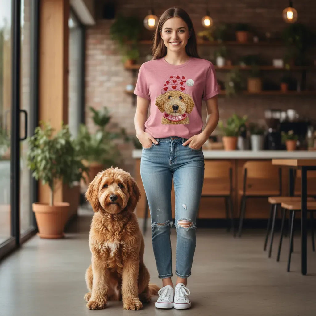 Labradoodle Goldendoodle Love T-Shirt in by Puppy Jo