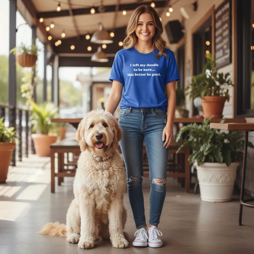 Left My Doodle T-Shirt in by Puppy Jo