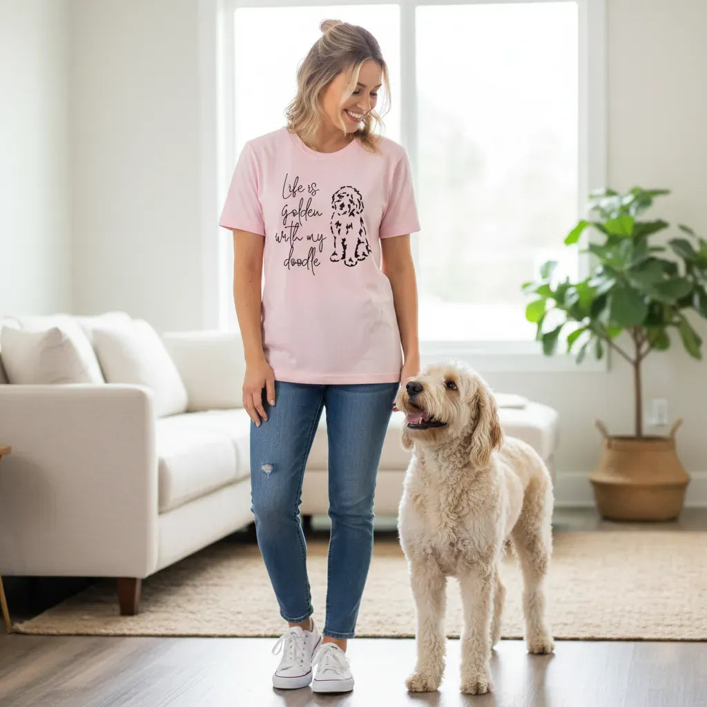 Life Golden Doodle T-Shirt in by Puppy Jo