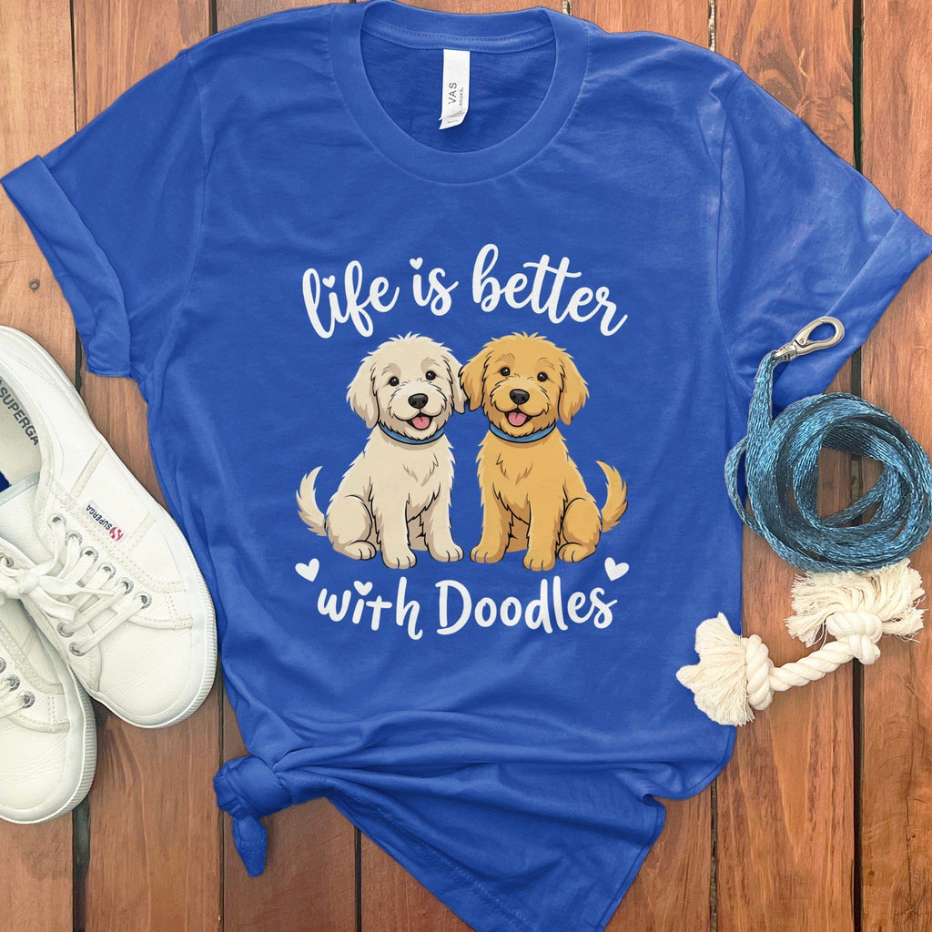 Life is Better T-Shirt in True Royal / S by Puppy Jo