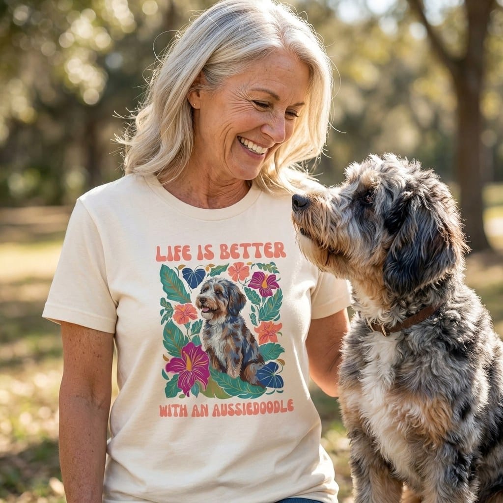 Better With an Aussiedoodle in by Puppy Jo