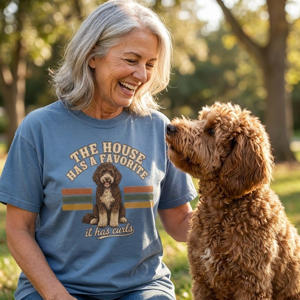 Doodle Favorite House Signature T-Shirt in by Puppy Jo