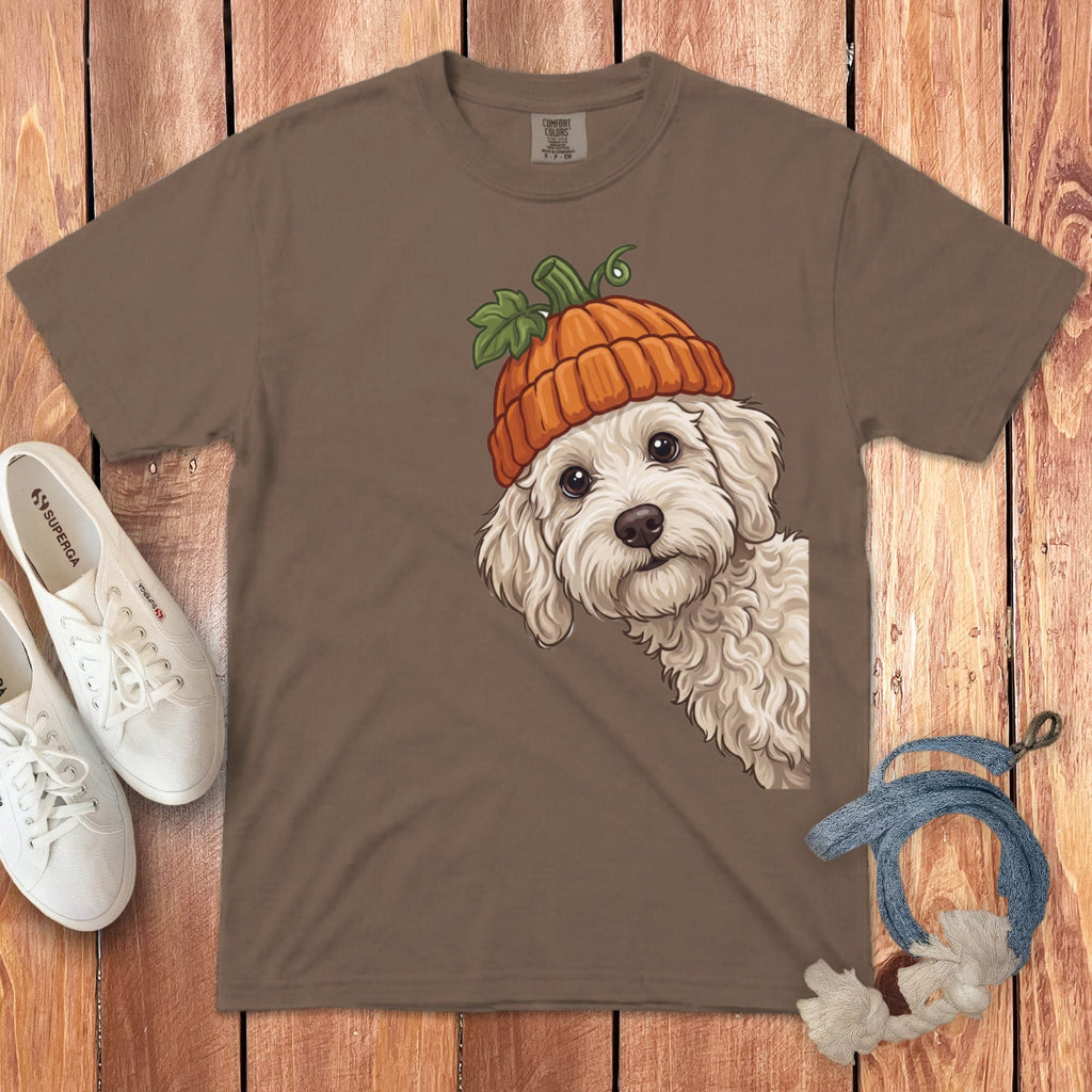 Lil Pumpkin Maltipoo Signature T-Shirt in Espresso / S / T-Shirts by Puppy Jo