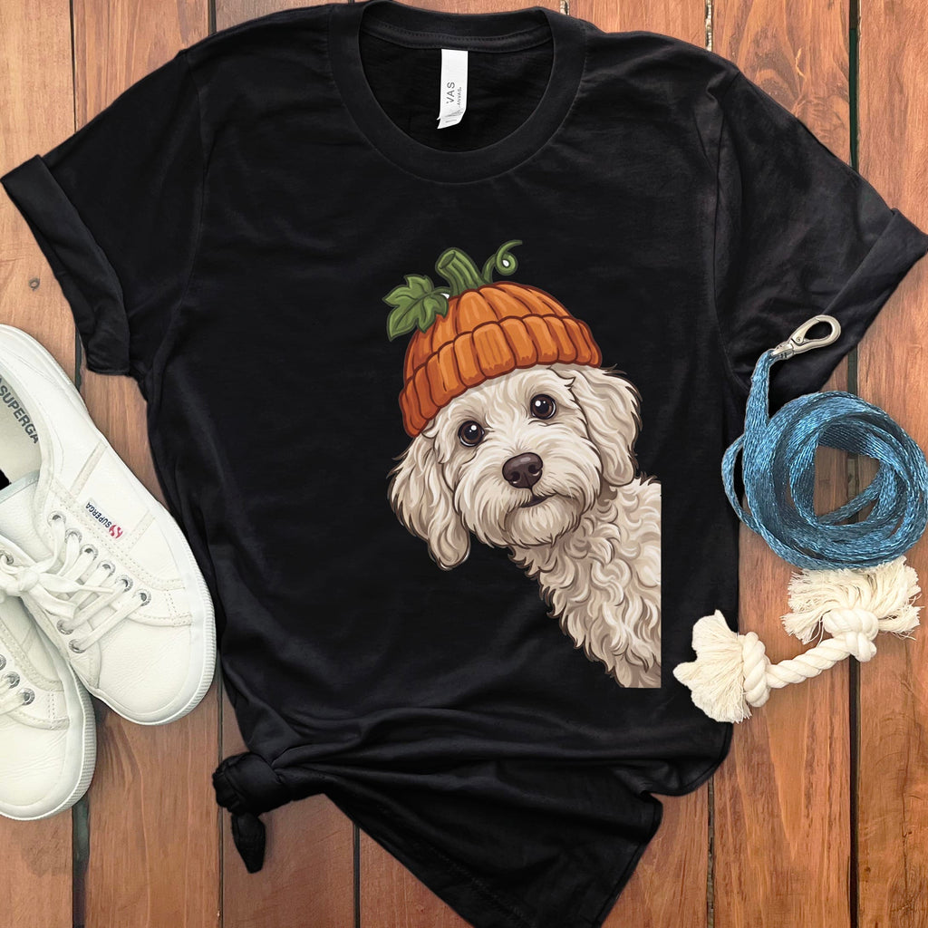 Lil Pumpkin Maltipoo T-Shirt in Black / S by Puppy Jo