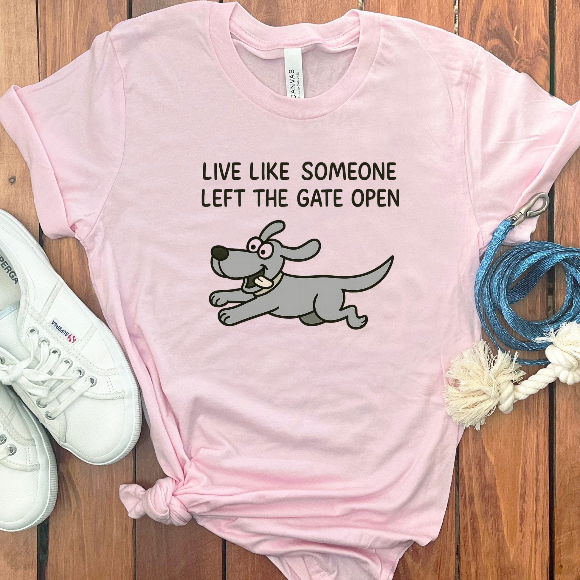 Live Like Someone Left The Gate Open T-shirt product