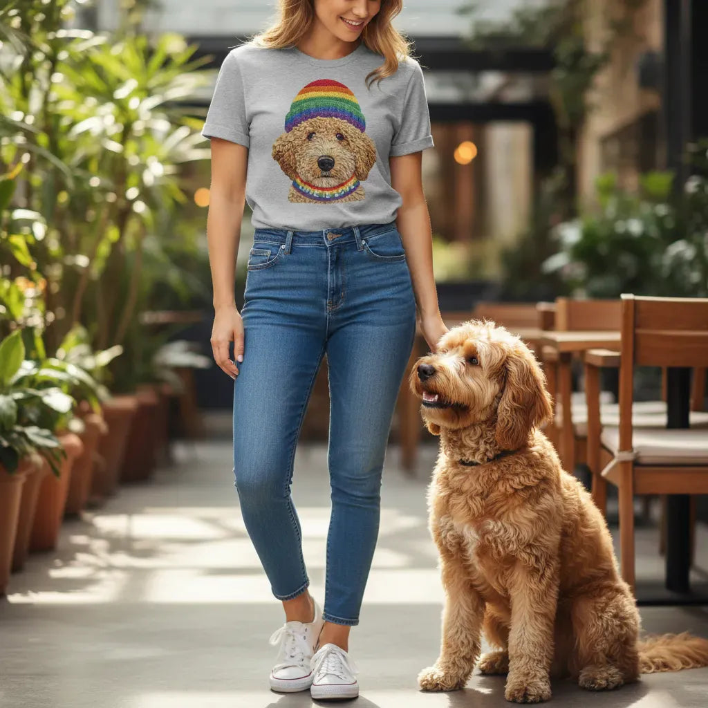 Love is Love Doodle T-Shirt in by Puppy Jo