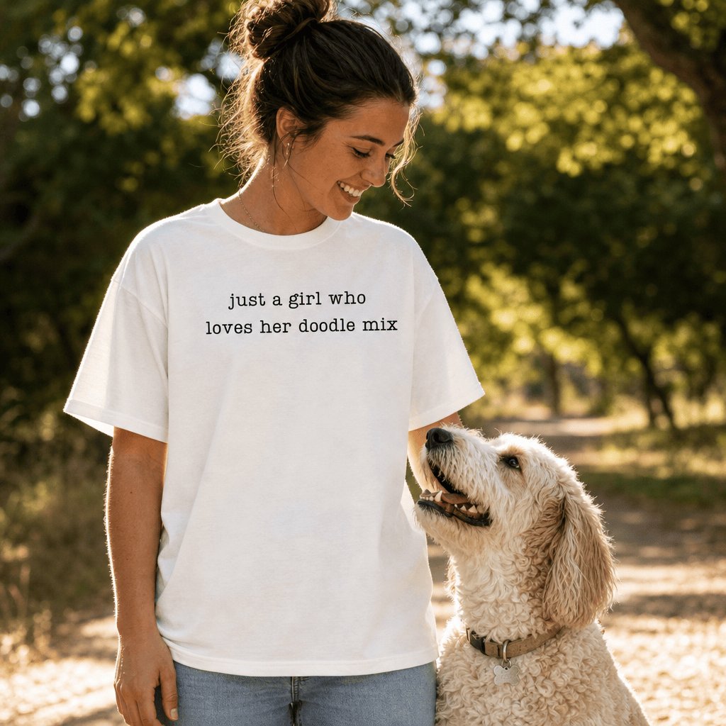 Loves Doodle Mix T-Shirt in by Puppy Jo