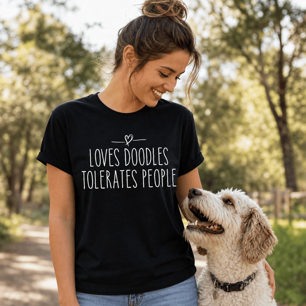 Loves Doodles People T-Shirt in by Puppy Jo