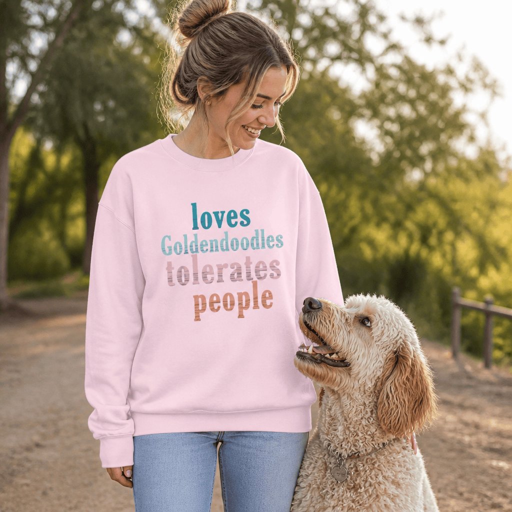 Loves Goldendoodles Sweatshirt in by Puppy Jo