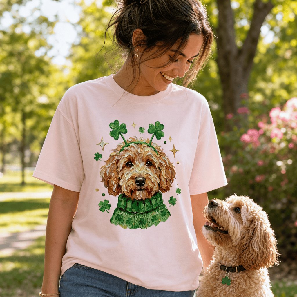 Lucky Cavapoo T-Shirt in by Puppy Jo