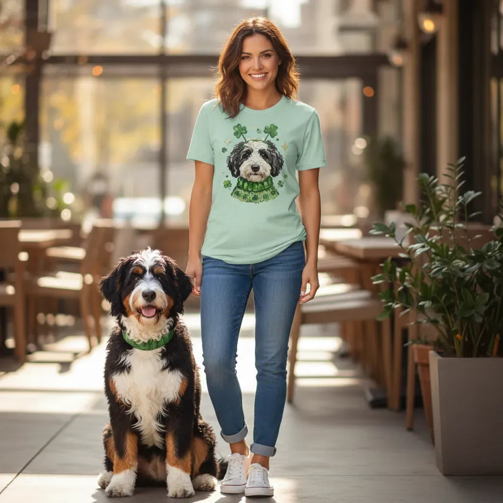 Lucky Schnoodle T-Shirt in by Puppy Jo