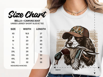 Hunting Dog with Camouflage Cap Graphic Tee product