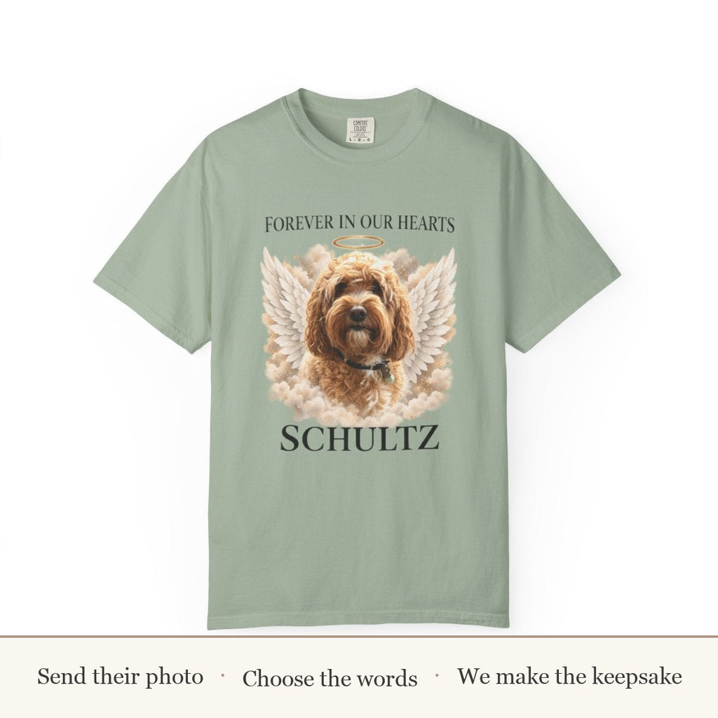 Send their photo, choose the words, we make the keepsake