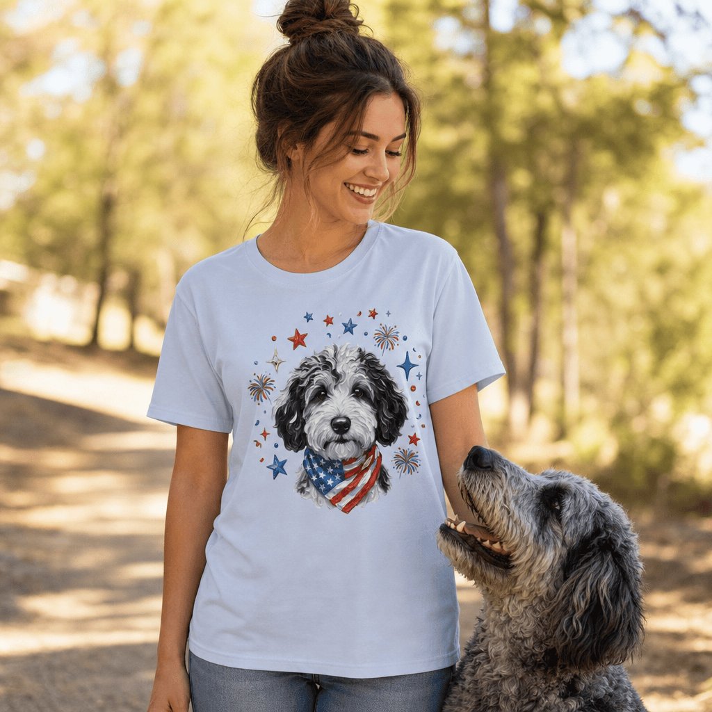 Merle Doodle Spirit T-Shirt in by Puppy Jo