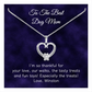 Heart & Paw Print Necklace: A Personalized Token of Love - PuppyJo 24k White Gold Paw Heart With Message Card