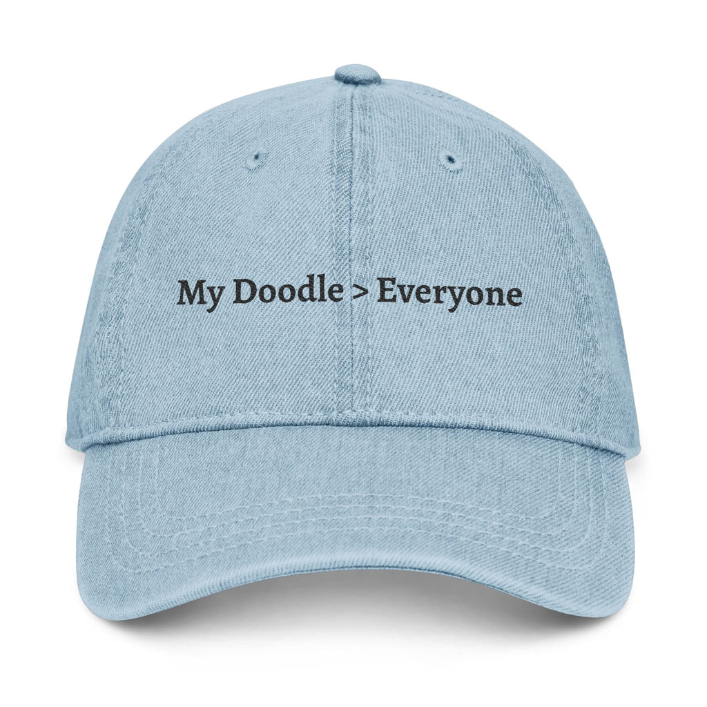 My Doodle Hat in Light Blue / One size by Puppy Jo