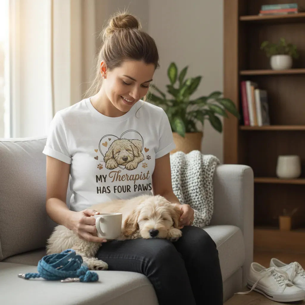 My Doodle Therapist T-Shirt in by Puppy Jo