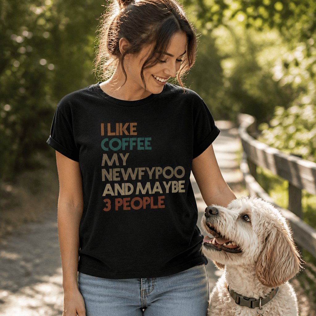 Newfypoo Three People T-Shirt in by Puppy Jo