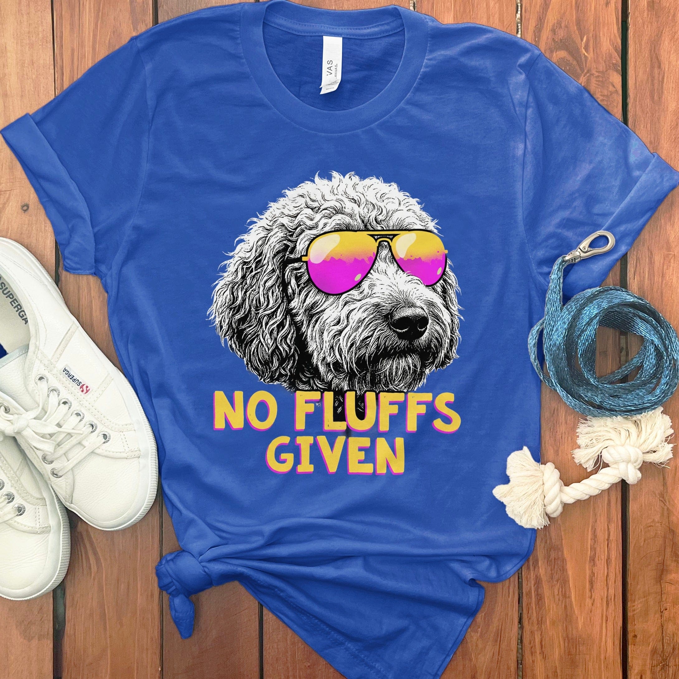 No Fluffs Doodle T-Shirt in by Puppy Jo
