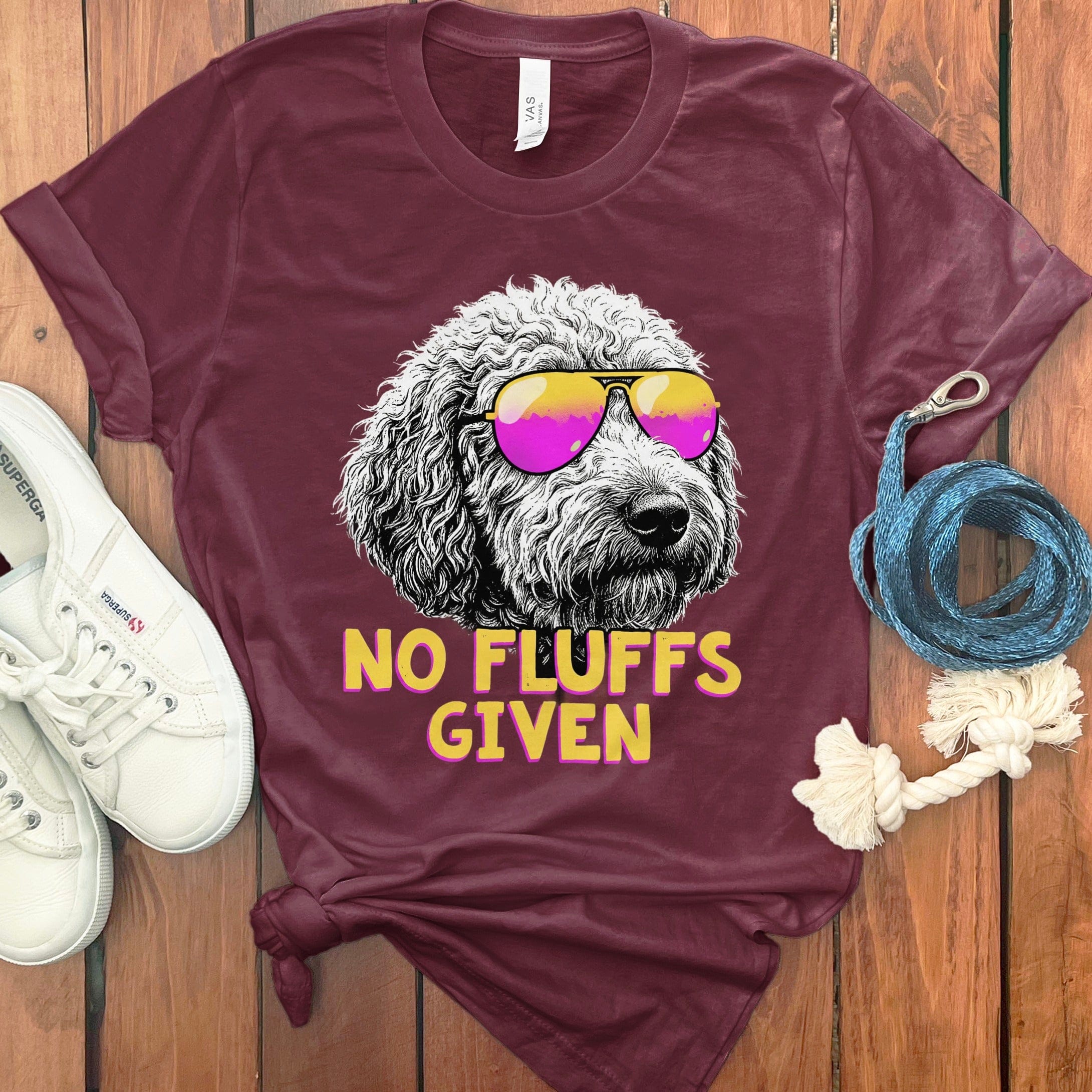 No Fluffs Doodle T-Shirt in by Puppy Jo